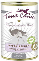 Terra Canis | Strau&szlig; mit Pastinake / Hypoallergen | 6 x 400 g
