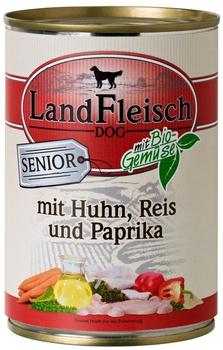 Dr. Alder's Landfleisch Dog Senior Geflügel Reis & Paprika 400g