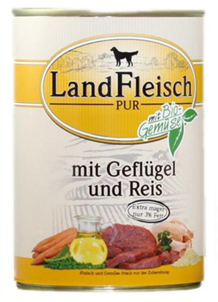 Dr. Alder's Landfleisch Pur Rinderherzen & Reis 400g