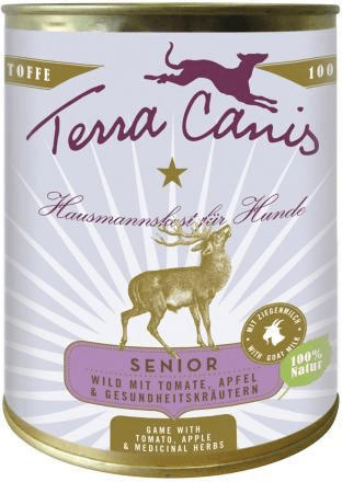 Terra Canis Senior Wild Tomate Apfel &gesundheitskräuter 800g