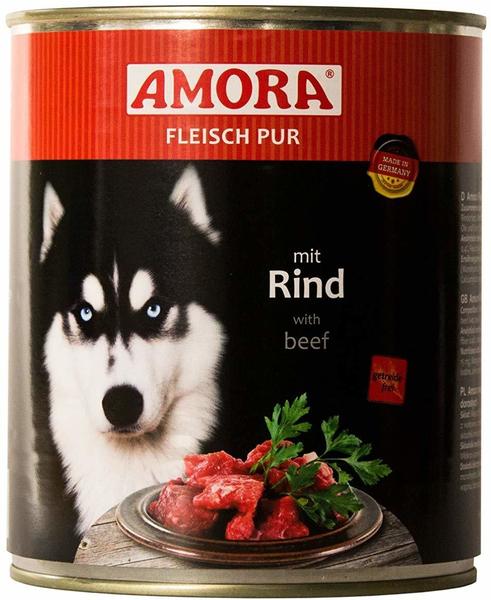 Amora Fleisch Pur 24 x 400 g verschiedene Sorten