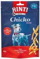 Rinti Chicko Mini Hundesnack Huhn & K&auml;se 80 G Hundeleckerlis