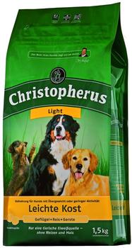 Christopherus Adult Dog Leichte Kost Geflügel & Reis 1,5kg