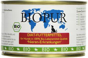 BIOPUR Diätfutter Nieren-Erkrankungen 6 x 400 g