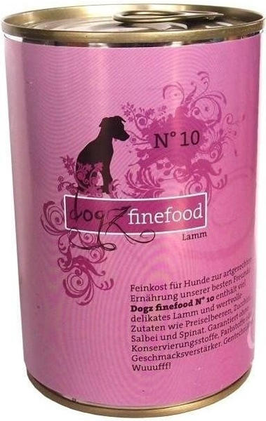 Dogz finefood No.10 Lamm 400g