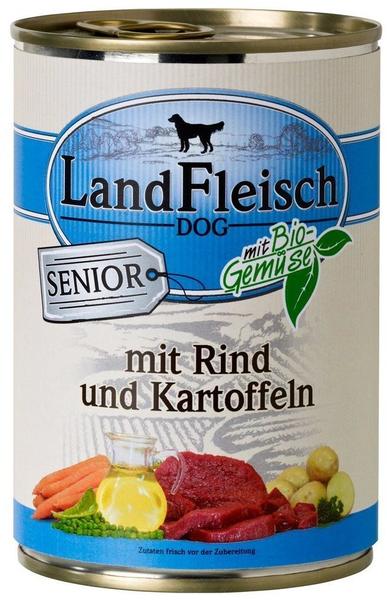 Landfleisch Senior Dog Rind & Kartoffeln Nassfutter 400g