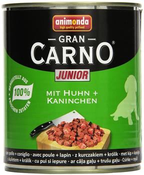animonda GRANCARNO® Nassfutter für Hunde Junior, 6 x 400 ...