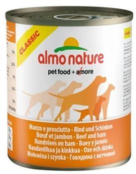 Almo Nature Classic - Adult dog food - Rind Schinken12x290g