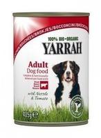 YARRAH Bio-Nassfutter f&uuml;r ausgewachsene Hunde, Rind, 405 g, Grundpreis: &euro;...