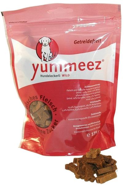 Yummeez Hundesnacks getreidefrei Wild 175g