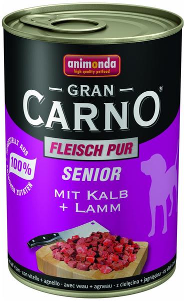 ANIMONDA PETFOOD Animonda Gran Carno Senior Kalb und Lamm 400g