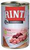 Sparpaket RINTI Kennerfleisch 24 x 400 g - Schinken (Hunde-Nassfutter), Grundpreis: