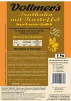 Vollmers 57044, Vollmers Trockenfleischbrocken Truthahn 5 kg