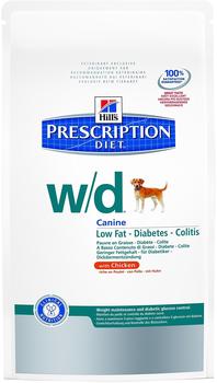 Hill's Prescription Diet Canine Diabetes Care w/d Adult mit Huhn Trockenfutter 1,5kg