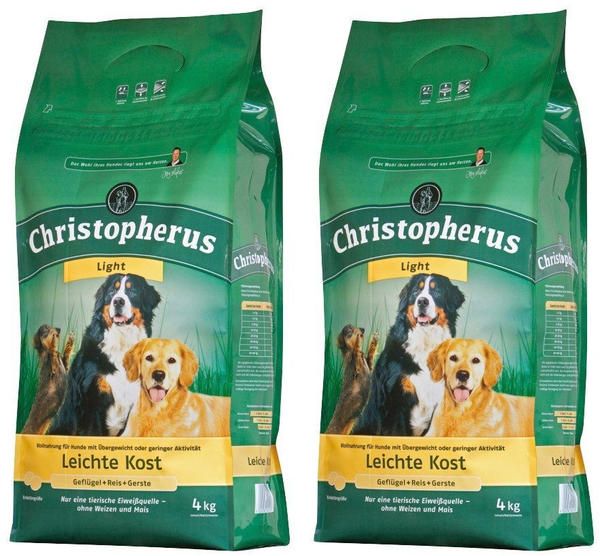 Christopherus Adult Dog Leichte Kost Geflügel & Reis 4kg