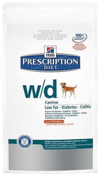 Hill's Pet Nutrition Hill's Prescription Diet Canine Diabetes Care w/d Adult mit Huhn Trockenfutter 12kg