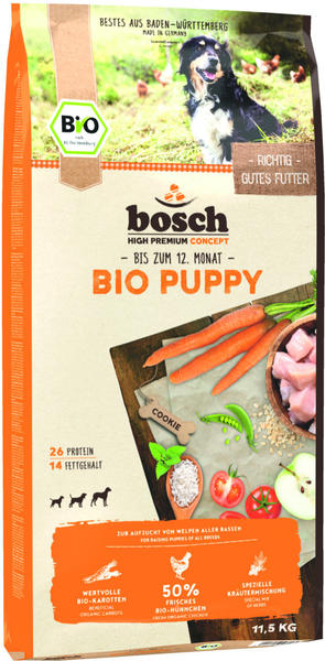 bosch HPC Bio Puppy Hühnchen & Karotten 11,5kg
