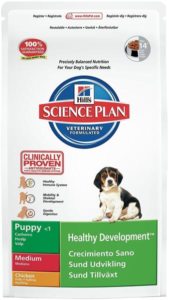 Hill's Pet Nutrition Hill's Science Plan Canine Puppy Medium Huhn Trockenfutter 12kg