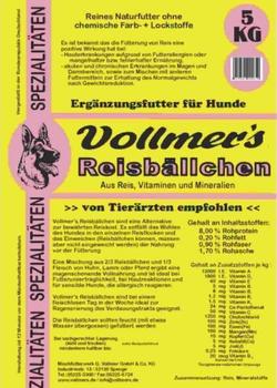 Vollmer's Reisbällchen 5kg