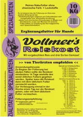 Vollmer's Reiskost 10kg