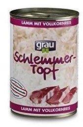 Grau Schlemmer-Topf Lamm mit Vollkornreis 400 g