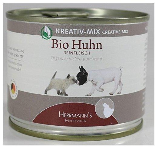 Herrmanns Kreativ-Mix Bio-Huhn Reinfleisch 12 x 400 g