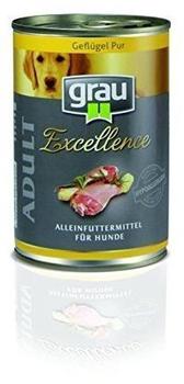 Grau Excellence Adult Gefl&uuml;gel pur 24 x 400 g