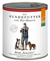 defu Hundefutter | 1 x 820 g | Bio Rind Sensitiv | Premium Bio Nassfutter Men&uuml; 