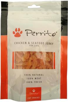 Perrito Snacks Cat Chicken& Seafood Jerky 100g