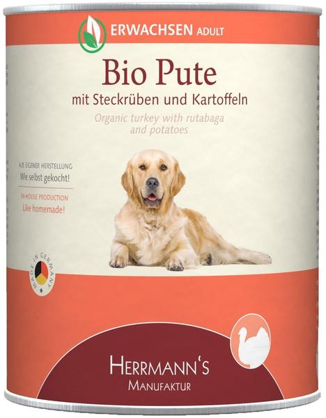 Herrmanns Bio Pute mit Steckrübe, Kartoffeln und Fenchel 6 x 800 g