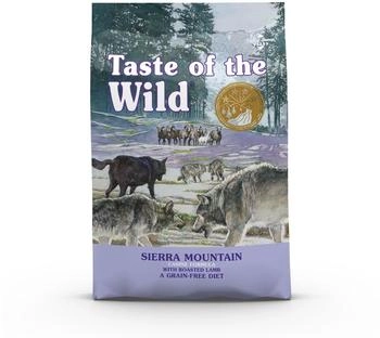Taste of the Wild Sierra Mountain Grain Free Canine Recipe with Roasted Lamb (2 kg)