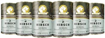 Natural Hirsch mit Kürbis 6 x 400 g