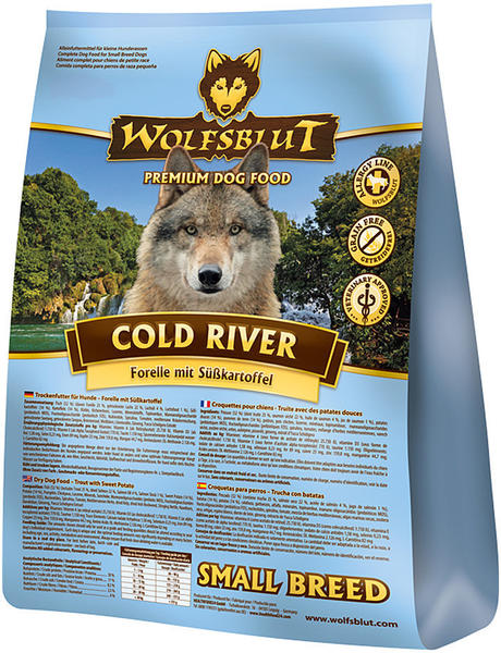 WOLFSBLUT Small Breed Cold River 15 kg