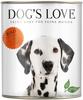 DOG'S LOVE Adult Classic 6x400g Rind mit Apfel & Spinat 2,4 kg, Grundpreis:...