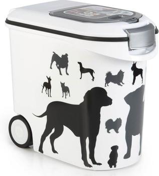 Curver Futter-Container Hunde-Silhouette 35L