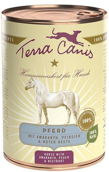 Terra Canis Pferd mit Amaranth Pfirsich & roter Beete 400g