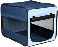 Trixie Travellerbox Twister blau/grau S