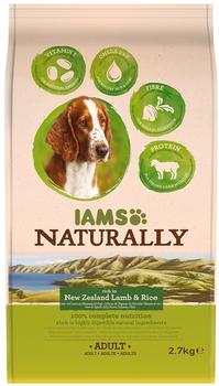 IAMS Naturally Adult Lamm 3 x 2,7 kg