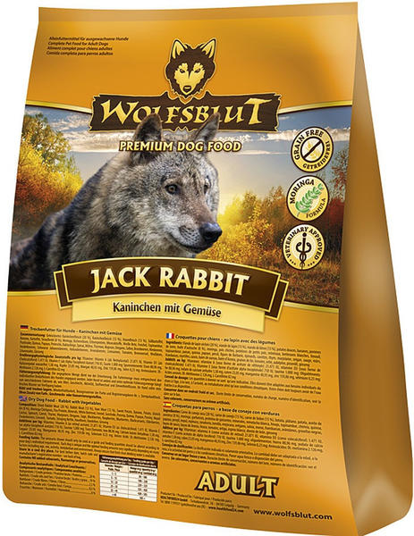 Wolfsblut Jack Rabbit Adult Trockenfutter 500g