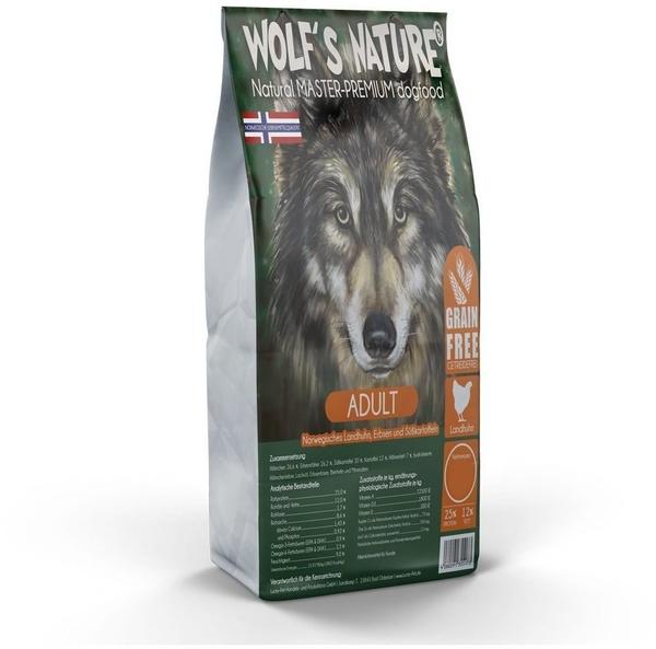Wolf`s Nature Adult Landhuhn (8 kg)
