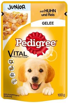 Pedigree Portionsbeutel Junior Huhn und Reis in Gelee 100g