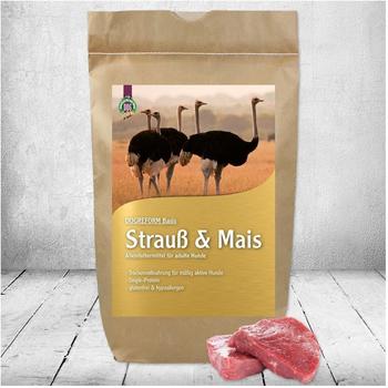 Schecker Hypoallergenes Hundefutter glutenfrei mit Strau&szlig;, Reis & Mais 24 kg