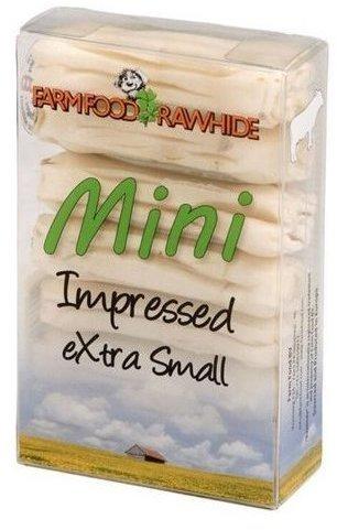 Farm Food Rawhide Dental Impressed Größe - Pro Stück