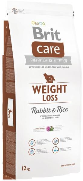 Brit Care Hund Weight Loss Rabbit&Rice Trockenfutter 12kg