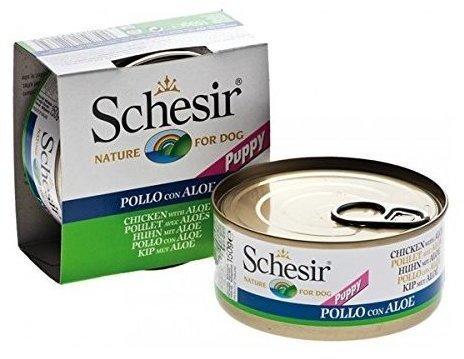 Schesir Dog Jelly Puppy Hähnchenfilet mit Aloe 150 g