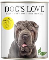 Dog's Love 2200058006124, Dog's Love Classic Dose Hundenassfutter 6 x 800 Gramm Huhn