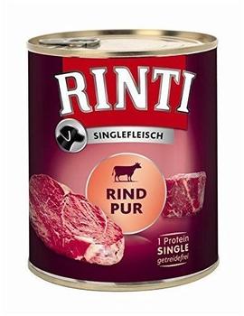 Rinti Singlefleisch Hund Rind Pur Nassfutter 800g
