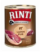 Rinti Singlefleisch Lamm Pur 800g - Sie erhalten 6 Packung/en; Packungsinhalt...