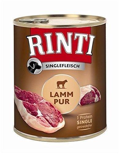 Rinti Singlefleisch Hund Lamm Pur Nassfutter 800g