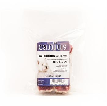 Canius Hundesnack Kauknochen Lamm 10 cm, 8 x 160 g
